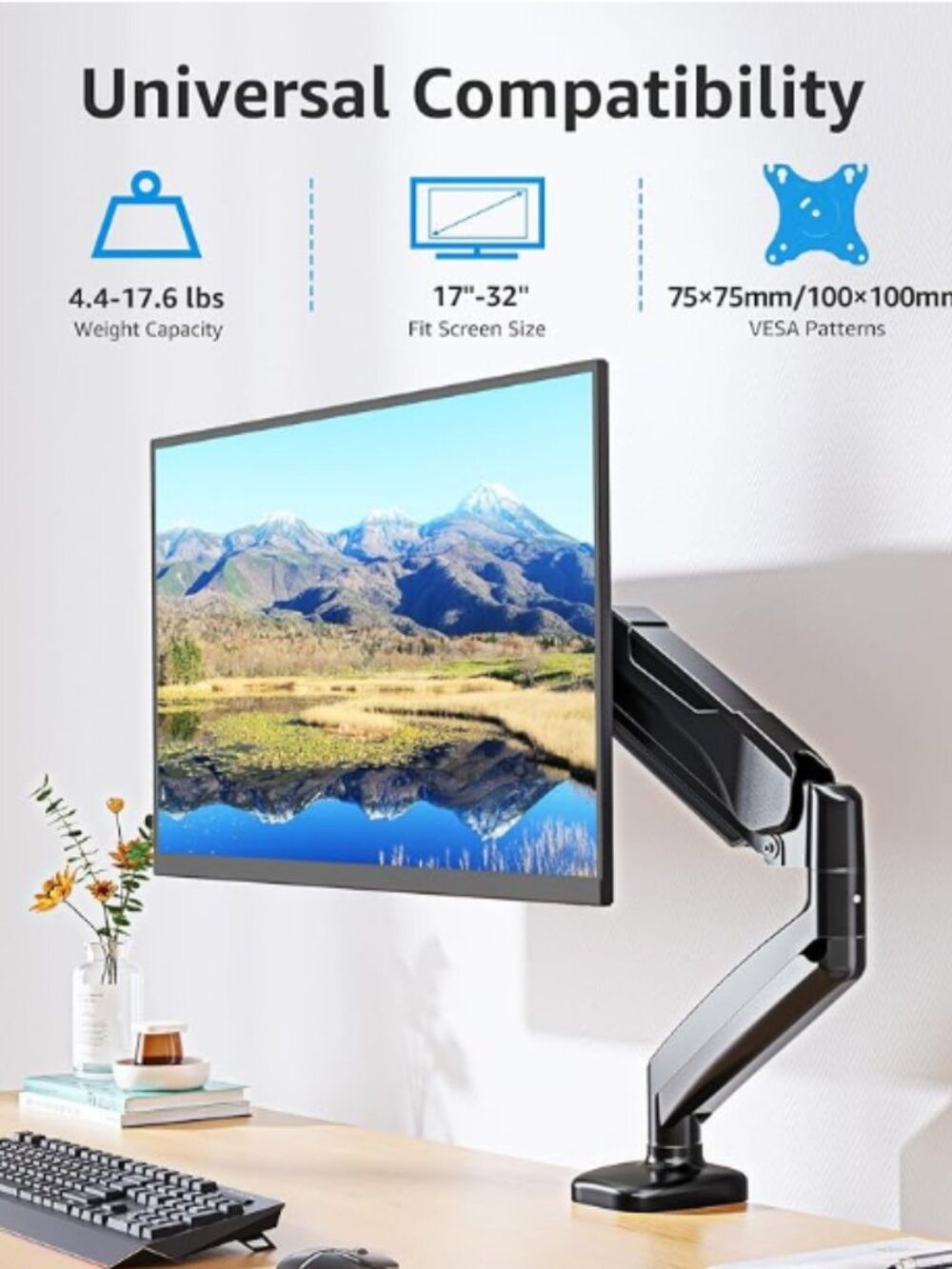 Single Monitor Desk Mount